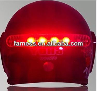 China 2014 LED bicycle helmet with flashing lights, 8 LED 2.4G wireless technology, CE, ROHS mini for sale