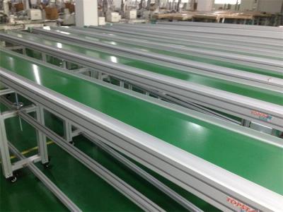 China 0-6M / Min Automatic PVC Belt Conveyor With Adjustable Height And Speed for sale