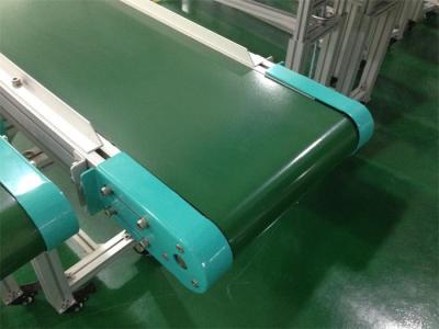 China L Type Aluminum Alloy Structure PVC Belt Conveyor Adjustable Height for sale