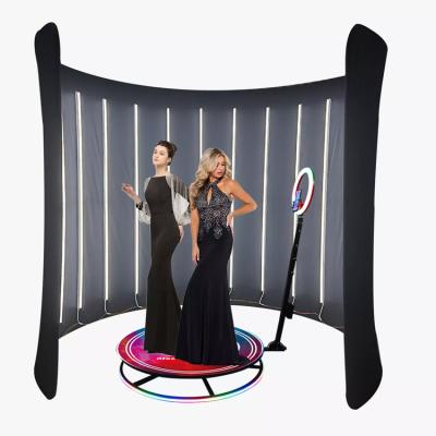 China Party He Degree Wireless Machine 115cm Infinity Lights Xl Automatic 360 Photo Booth for sale