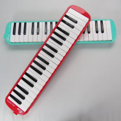 China New design ABS plastic musical instruments 37 melodica head melodion with ABS case for students for sale