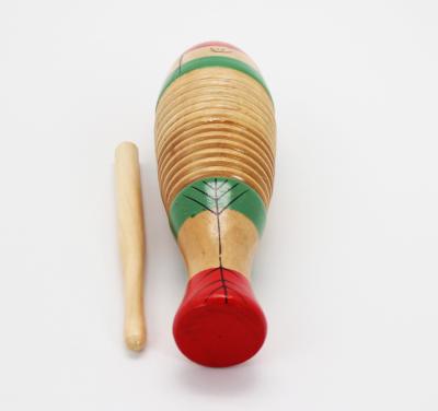 China DF506A Wooden Percussion Toy Wooden Guiro For Kids for sale