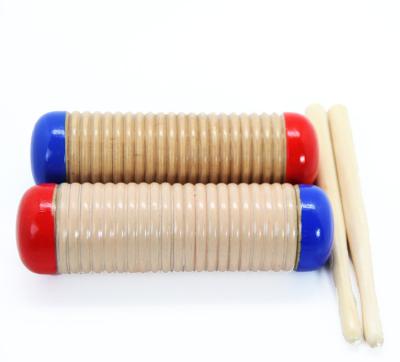 China DF506C Wooden Guiro Percussion Instrument Wooden Musical Instrument For Children for sale