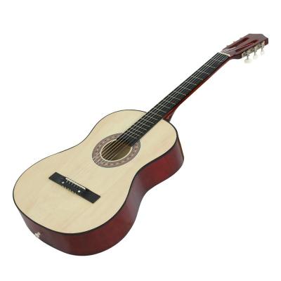 China High quality 38 inch colorful wooden guitar from Basswood for sale