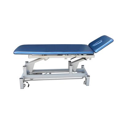 China 579-1018 Mm Online Wholesale Electric Lift Therapy Treatment Double Manual Bed With Breathing Holes SK-5080INT for sale