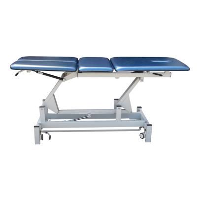 China Manufacturer Supply Headboard Width 67cm Electric Lift and Slit Leg Manipulation Treatment Bed SK-5095INT for sale