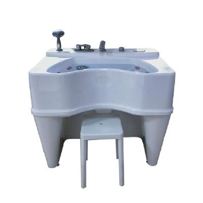 China Factory Supply 37L Stainless Steel 220v 1.8kw 8mm Acrylic Bathtub Rehabilitation Acrylic Whirlpool Bathtub for sale