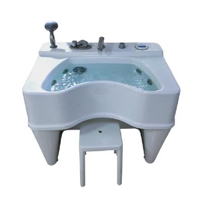 China Price 37L Stainless Steel 220v 1.8kw 8mm Acrylic Bathtub Rehab Whirlpool Acrylic Favor Bathtub for sale