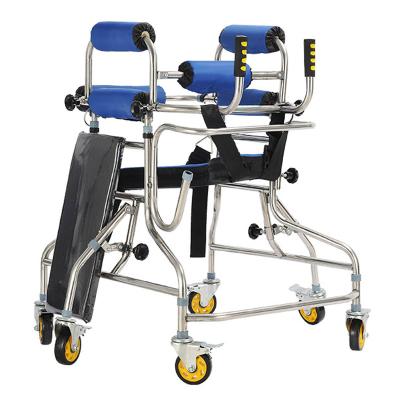 China High Carbon Metal Tubes Walking Aid For Children With Paralysis And Large Hemiplegia Stance Frame Lower Limb Training for sale