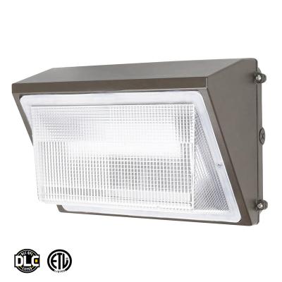 China Polycarbonate Tempered Glass Commercial Outdoor Garden Led Wallpack Light 60w Led Wall Mount Lights for sale