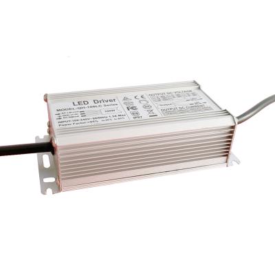 China Waterproof Driver IP67 100W 100-277Vac Full Range Isolation Output Isolated High Bay Light Power Supply Constant Current LED Driver for sale