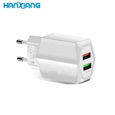 China QC 3.0 Quick Charger Multi-port Smart Fast Charging 3.0 Wall Charger 4.8A Universal Wall Charger Adapter for sale