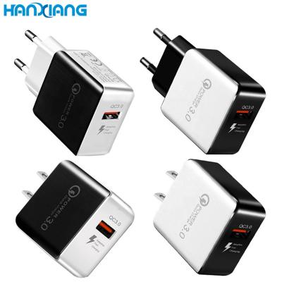 China Mobile Phone/Other USB Charger EU/US Devices USB Plug Quick Charge 3.0 For Phone Adapter For iPhone 12 Max Tablet Small Wall Mobile Pro Charger Quick Charge for sale