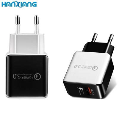 China Mobile Phone / Other USB Devices 18W 3A Fast Charging QC3.0 USB Charger Quick Charge QC3.0 Wall Adapter Plug Mobile Phone Charger for sale