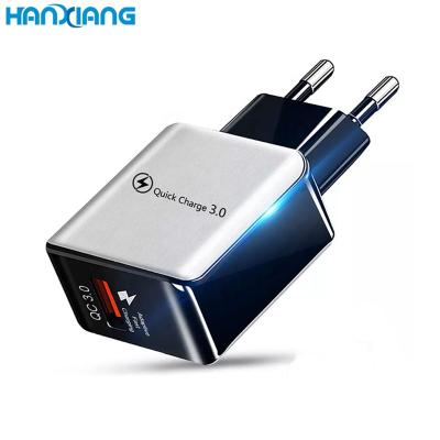 China Mobile Phone Tablet Camera QC3.0 USB Charger Travel Adapter Wall Charger Cell Phone Fast Charging Chargers For iPhone13 12 Samsung S21 Xiaomi for sale