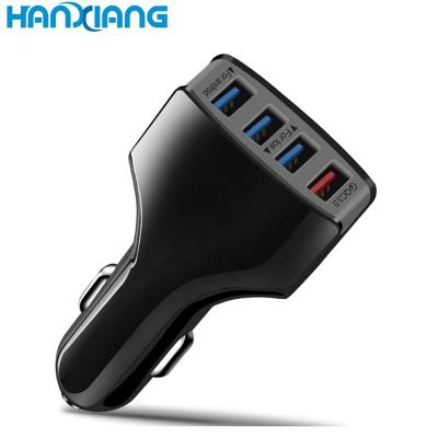 China 4 USB charging port; LED indicator; QC3.0 Quick Charge Unique Products For Sell Mobile Phone Accessories 2021 Price 5V 7A QC3.0 Quick Charge 4 USB Car Charger Good For Iphone for sale