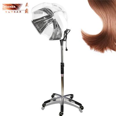 China Stand Salon Beauty Equipment Climazone Hairdressing Dryer Hood For Hairdressers Professional Salon Stand Portable Hair Dryer for sale