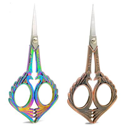 China Wholesale Durable Classic Peacock Stainless Steel Nail Scissors for sale