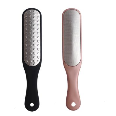 China Professional Double Foot File Rasp Skin Callus Remover Pedicure Hard Dead File Eco-friendly Side Heel Rasp for sale