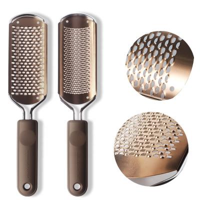 China Eco-friendly Wholesale Stainless Steel Remove Dead Foot Skin Foot File Pedicure Tools for sale