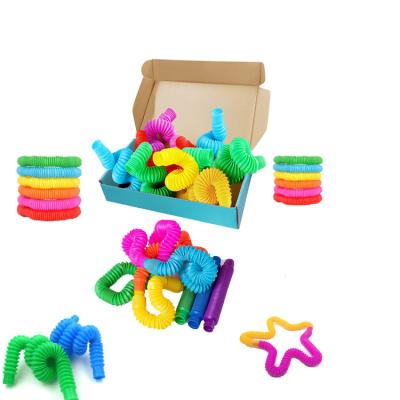 China Relieve Stress Anxiety In Stock Sensory Tools Novelty: Newest Pop Fidget Sensory Tube Toy, Fun and Functional Fidget Toy for Kids and Adults, Enhances for sale