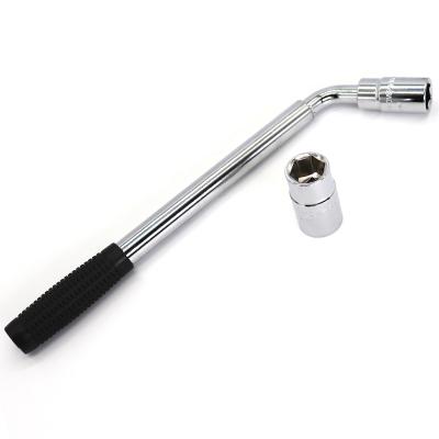 China Automotive Repair Tools L-shaped tire wrench Disassembly and replacement tire tool Professional telescopic socket wrench for sale