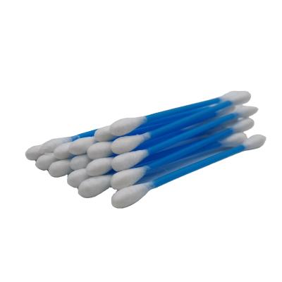 China One Time 100pcs Ear Cleaning Stick Cotton Spiral Swabs Plastic Buds for sale