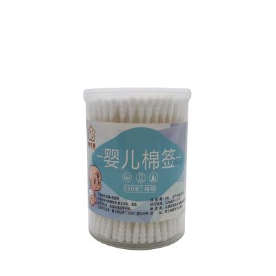 China Pure One Time Parents Choice 100% Cotton Baby Cotton Ear Swab Buds for sale