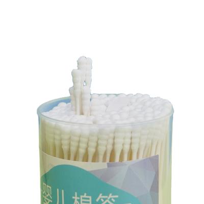 China Pure One Time Parents Choice 100% Cotton Baby Cotton Ear Swab Buds for sale