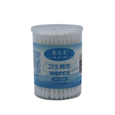 China Black Cosmetic Use Ear Cleaning Cotton Buds Cotton Swabs for sale