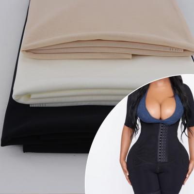 China Wingtex ATY 100D 75 Spandex 25 Power Nylon Mesh Fabric For Bra Shapewear Stretch for sale