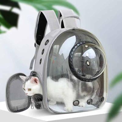 China New Custom Shoulder Bag Viable Transparent Cat Bag Breathable Kit Bag for sale