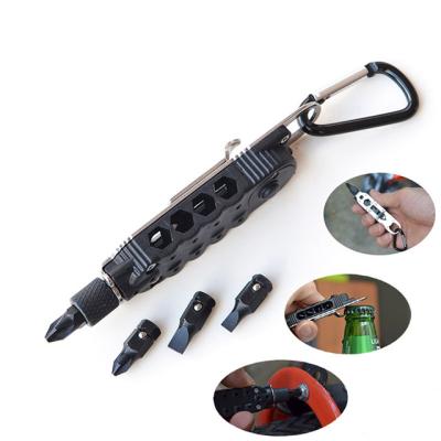 China Plastic Phillip Multi-Function Screwdriver Mini Tool LED Flashlight Screwdriver Straight Driver Bit Screwdriver for sale