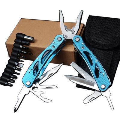 China MULTI FUNCTIONAL Stainless Steel Pliers Head Multi Tool Knife Screwdriver For Outdoor Emergency Folding Camping Pliers for sale