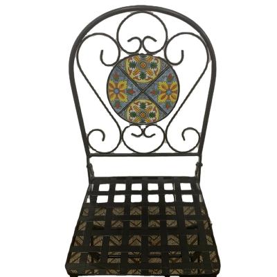 China Good Price Furniture Mosaic Traditional Outdoor Indoor Mosaic Chair Indoor Chair for sale