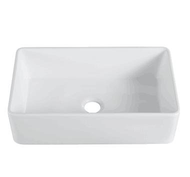 China Without Faucet Farmhouse Sink Apron White Kitchen Sink for sale