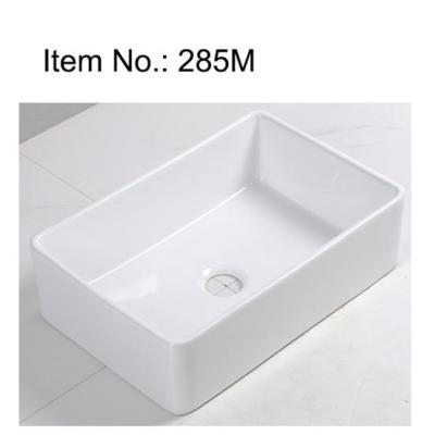 China Ceramic Apronless Front Single Bowl Farmhouse Kitchen Sink Faucet for sale