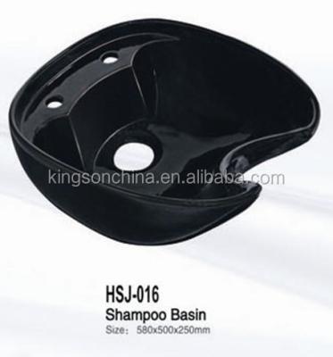 China Shampoo Sinks Ceramic Portable Shampoo Basin Shampoo Sink HSJ0337 for sale