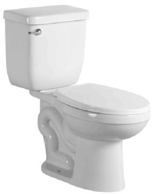 China China Manufacture Double-Flow Foshan Sanitary Ware Lavatory Two-Piece S Trap for sale