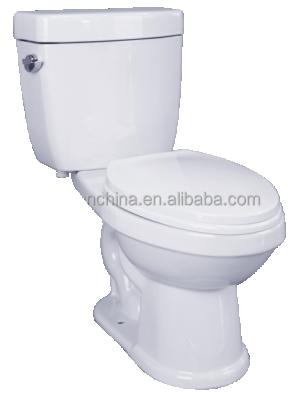 China 163S1 Ceramic Double-flush Cheap Two Piece Toilet Turkish Toilet UPC for sale