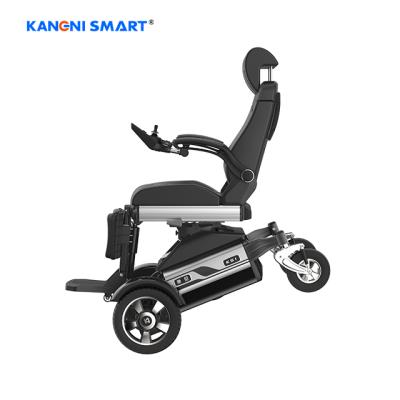 China K158N Aluminum Alloy Auto Balance Electric Wheelchair Plus Seat Angle Power Rotation Adjustable Wheelchair for sale