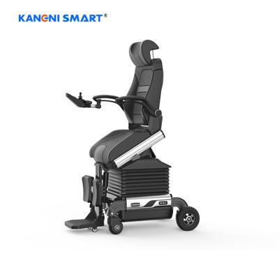 China Aluminum Alloy K115N Sitting Power Wheelchair Manual Backrest Rotation Assist Electric Wheelchair Sitting Adjustable Lift for sale