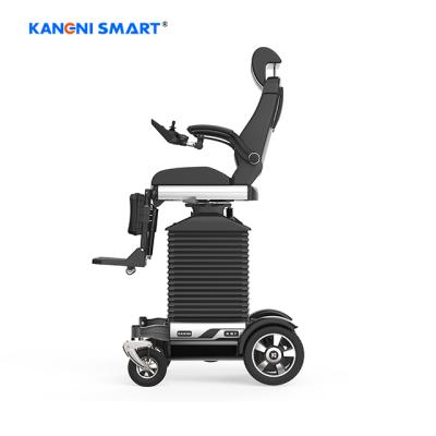 China Aluminum Alloy K148N Seat Lift To Recline Power Wheelchair With Remote Controller for sale