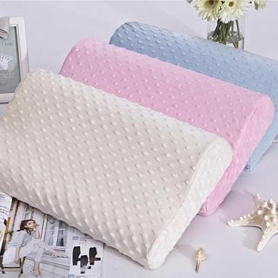 China New Slow Magnetic Cutout Sponge Bound Pillow - Anti Snore Bamboo Pillow Memory Foam Pillow-Wave Shape Protective Comfortable Neck Pillow Case for sale