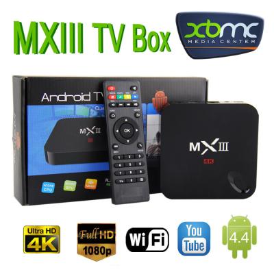 China MXIII Android Tv Box Amlogic S802 Quad-Core GPU Mali 450 1GB+8GB Built in WiFi Android 4.2 for sale