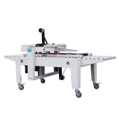 China Food FXJ-2550X Semi Automatic Adhesive Tape Carton Sealer with Double Motors for sale