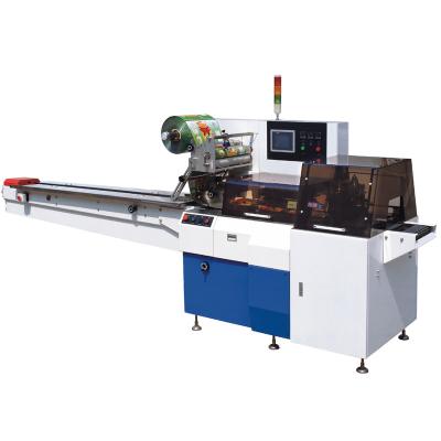 China Food DXDZ-600W Hualian Automatic Pillow Type Packing Flow Pack Machine for sale