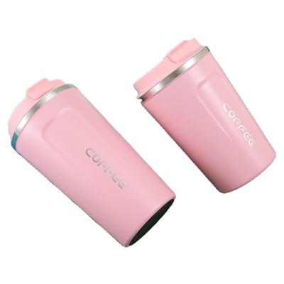 China New Type Sustainable 510ML 2nd Generation Stainless Steel Portable Biodegradable Travel Vacuum Coffee Mug for sale