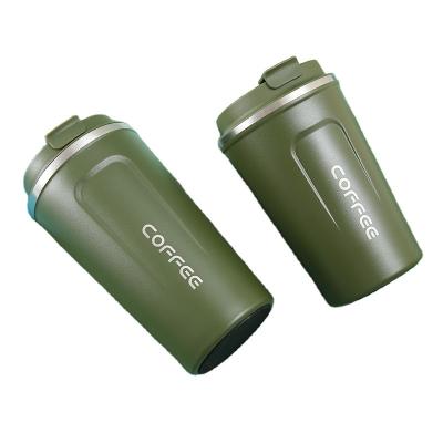 China 380ml Stainless Steel Second Generation Eco-Friendly Reusable Insulated Coffee Mug For Office And Home for sale