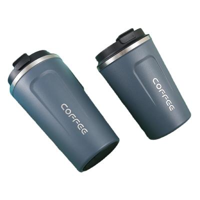 China Fashionable 304 Stainless Steel Tumbler Coffee Cup Insulation Car Vacuum Cup Second Generation Viable Coffee Mug for sale